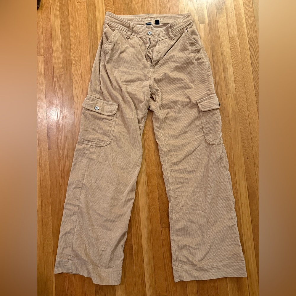 American Eagle Tan Corduroy Pants